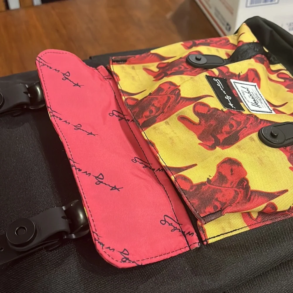 Hershel Supply x Andy Wharhol Cows Eco Little America backpack bag 15” laptop